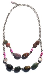 Earth Stone Necklace M144